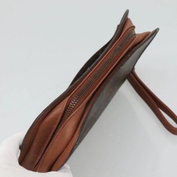 LOUIS VUITTON Monogram Orsay Clutch Bag LV Auth - Picture 7 of 16